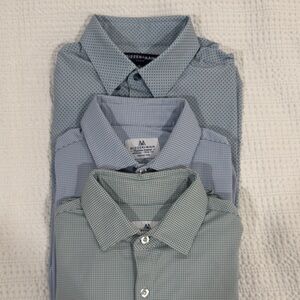 3 Medium Trim Mizzen+Main Dress Shirts